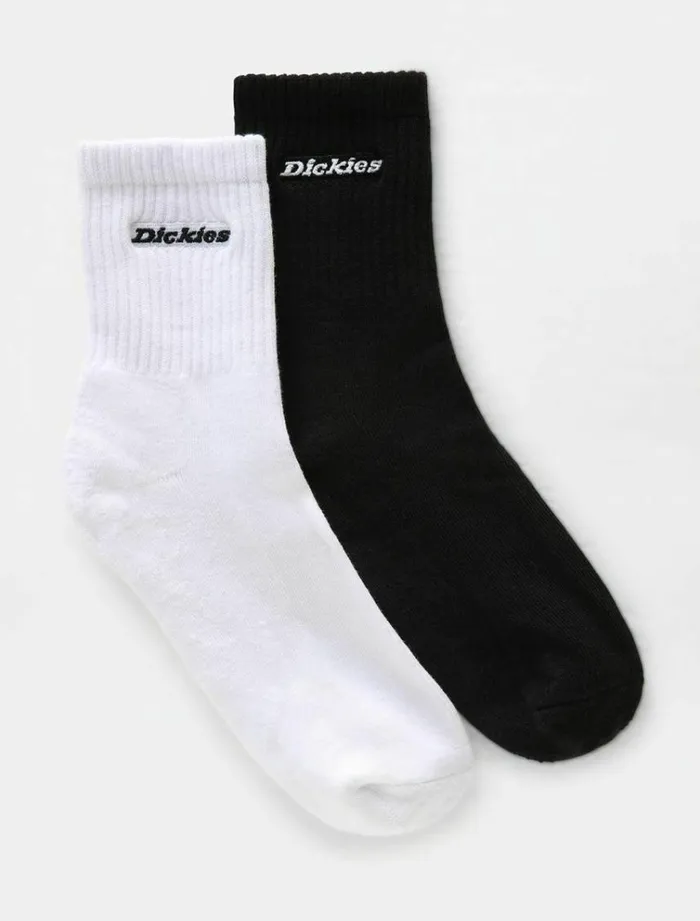 WomenMen Socks Dickies New Carlyss Socks Black White