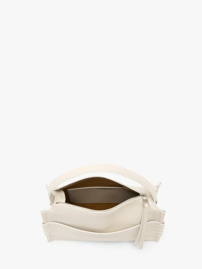 WomenMen Top Handle Bags JW Anderson LOAFER BAG 8211 LEATHER SHOULDER BAG Off White WomenMen Top Handle Bags JW Anderson LOAFER BAG 8211 LEATHER SHOULDER BAG Off White