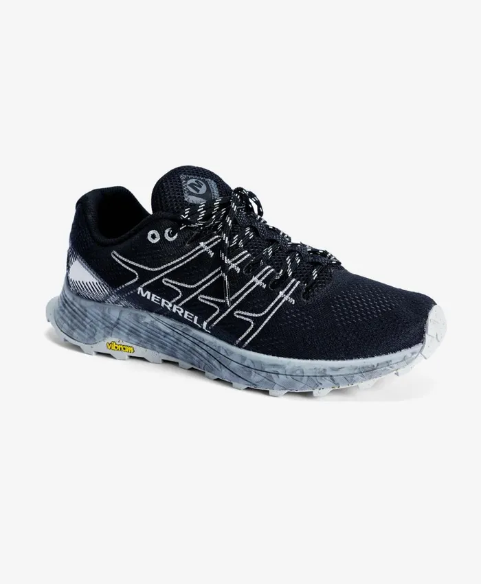 Women Merrell Moab Flight Shoes Black Sweaty Betty Trainers