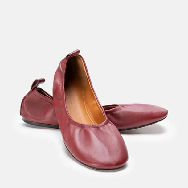 Women MOLLY Garnet Clergerie Flats