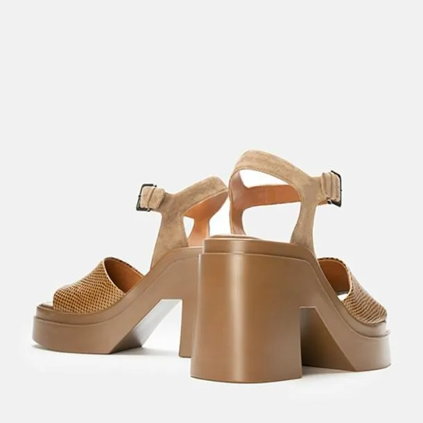 Women NELIO Snakeeffect Gobi Clergerie Sandals
