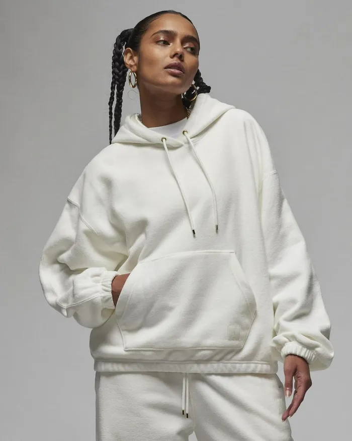 Women Nike All Clothing Jordan Flight Fleece Sail