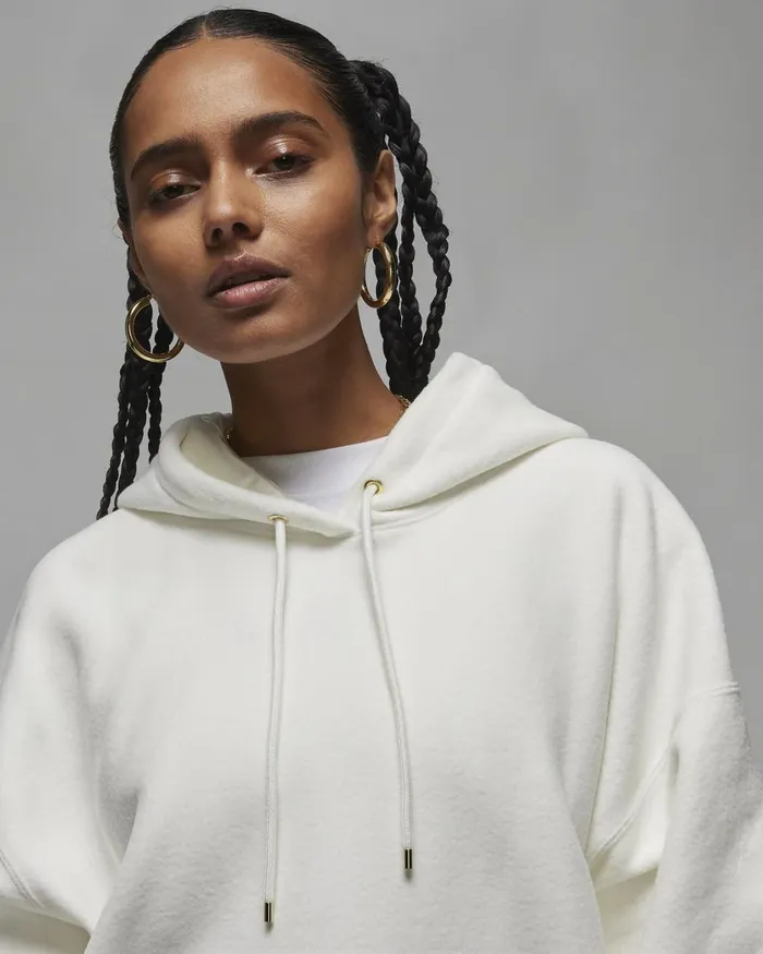 Women Nike All Clothing Jordan Flight Fleece Sail