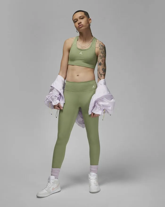 Women Nike All Clothing Jordan Sport Oil Greenphantom