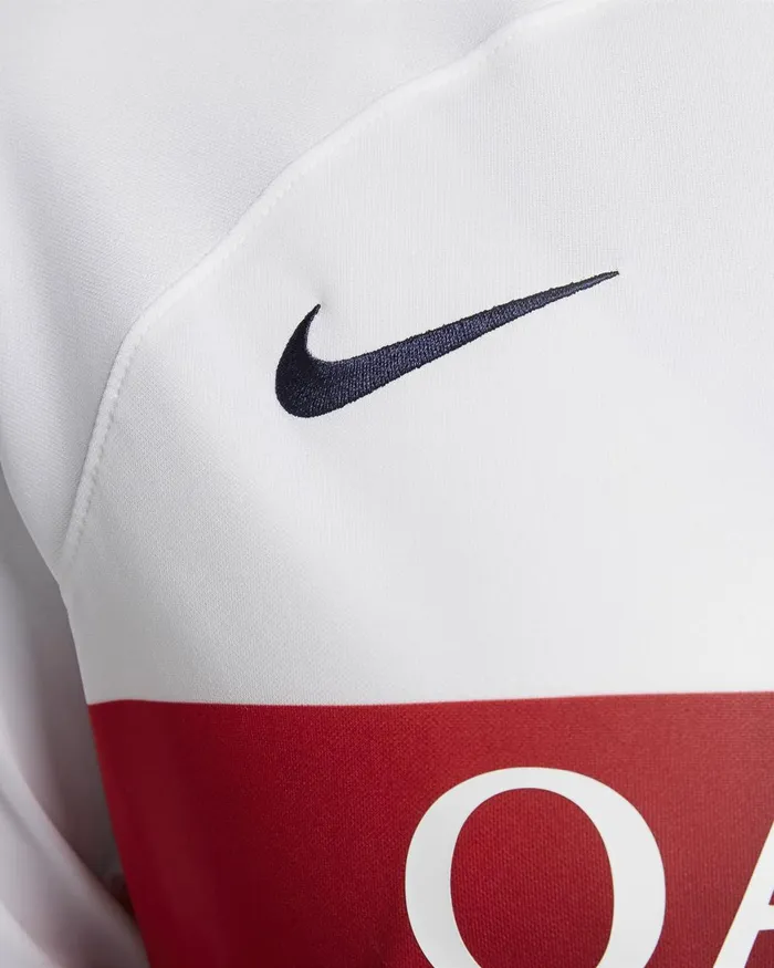 Women Nike All Clothing Paris SaintGermain 202324 Stadium Away Whitemidnight Navymidnight Navy