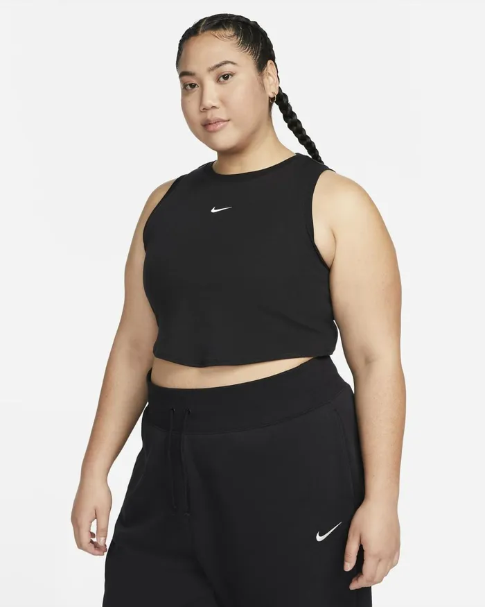 Women Nike All Clothing Sportswear Chill Knit Blacksail