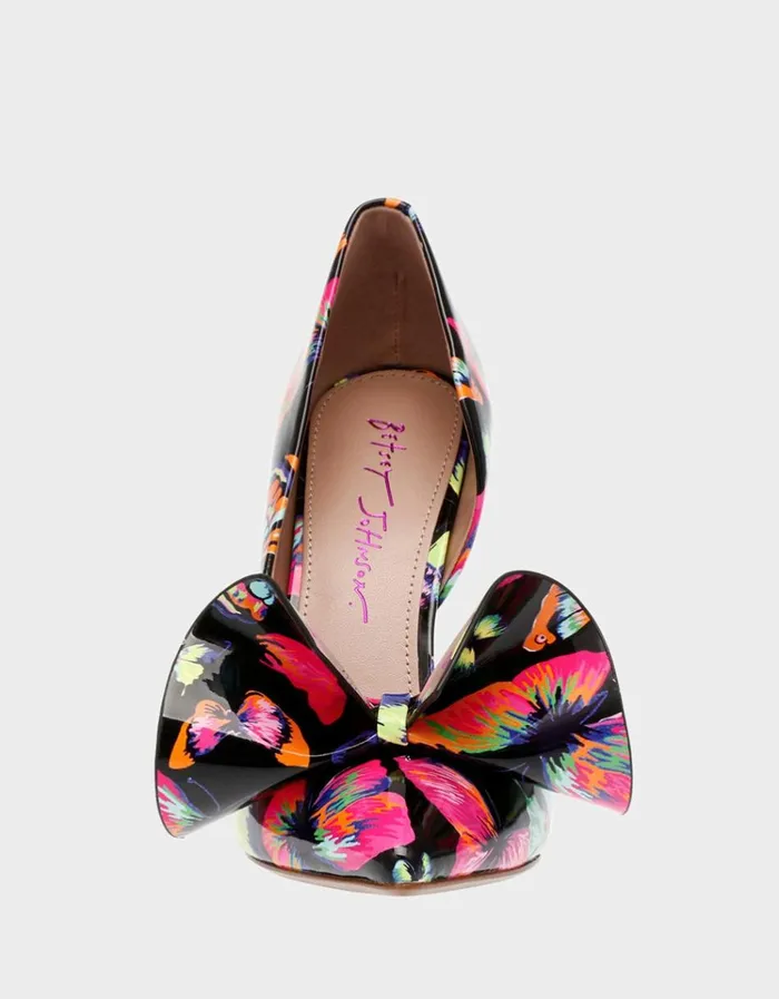 Women NOBBLEP BLACK BUTTERFLY Black Butterfly Betsey Johnson