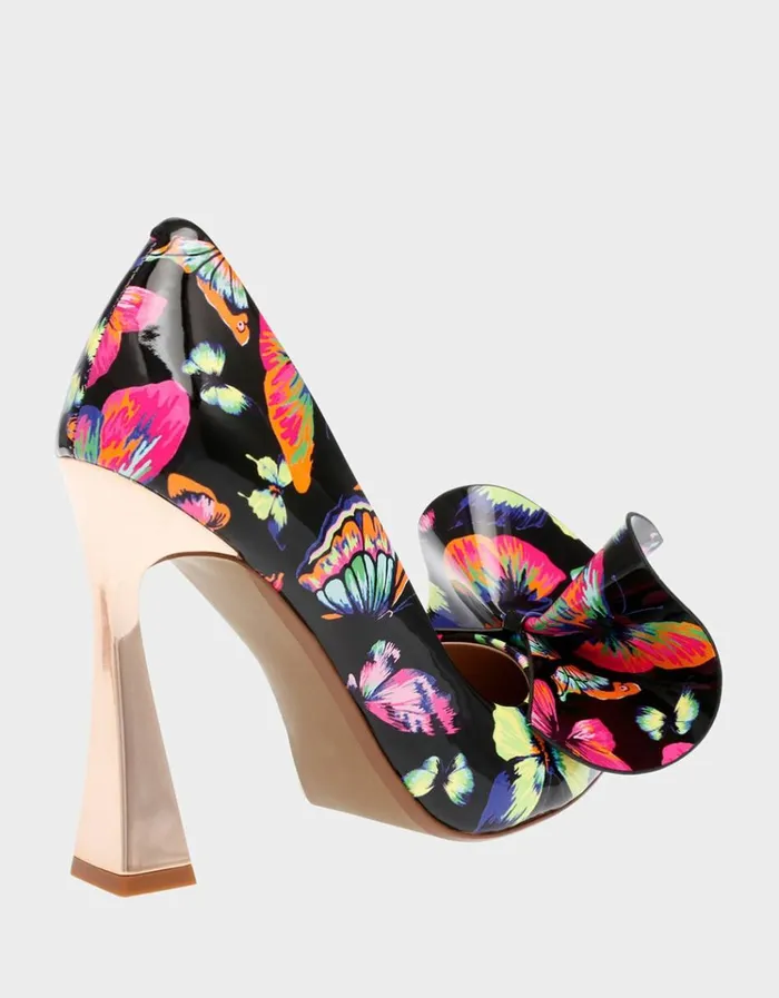 Women NOBBLEP BLACK BUTTERFLY Black Butterfly Betsey Johnson