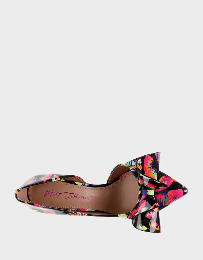 Women NOBBLEP BLACK BUTTERFLY Black Butterfly Betsey Johnson