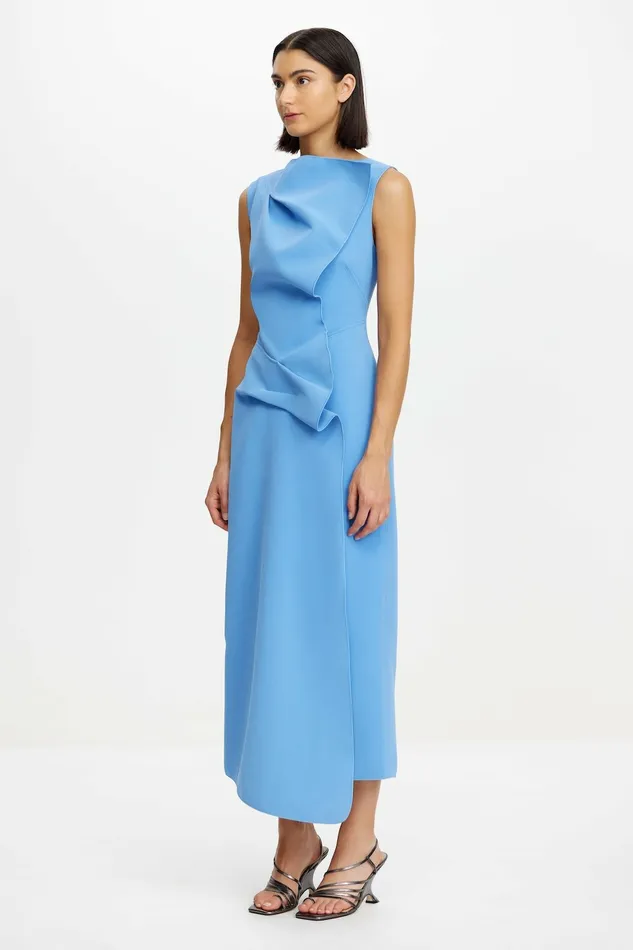 Women NORMANHILL MIDI DRESS Hydrangea Acler Maxi Dresses