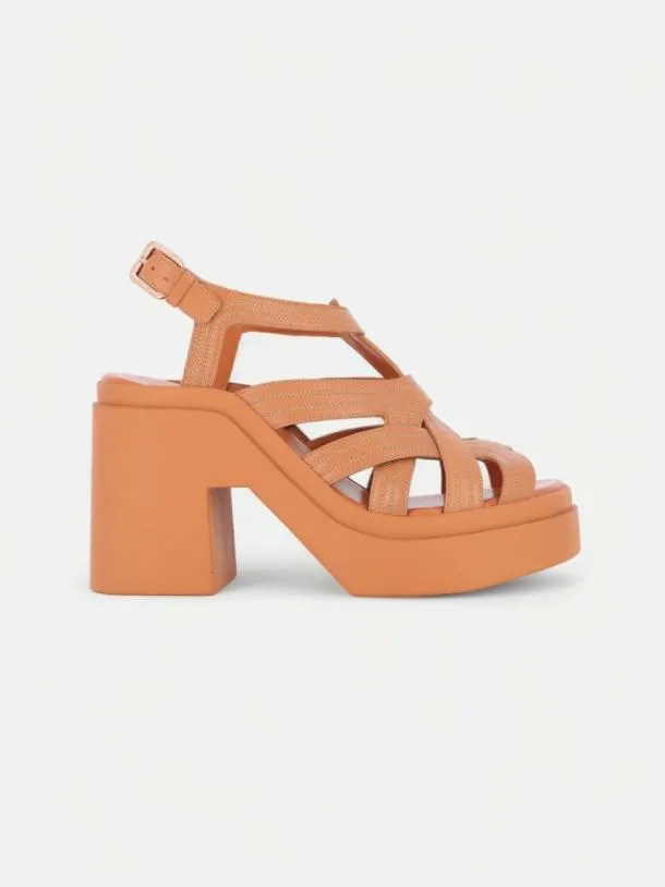 Women NYMPHE Brown Clergerie Sandals