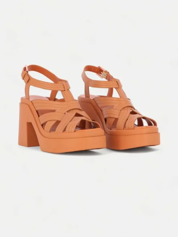 Women NYMPHE Brown Clergerie Sandals