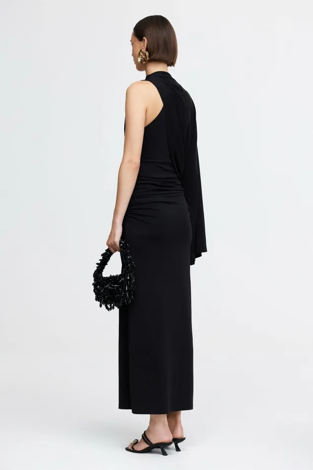 Women ODDER MIDI DRESS Black Acler Midi Dresses