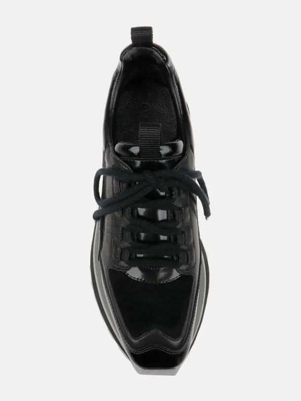 Women OPUS Gloss Black Clergerie Sneakers