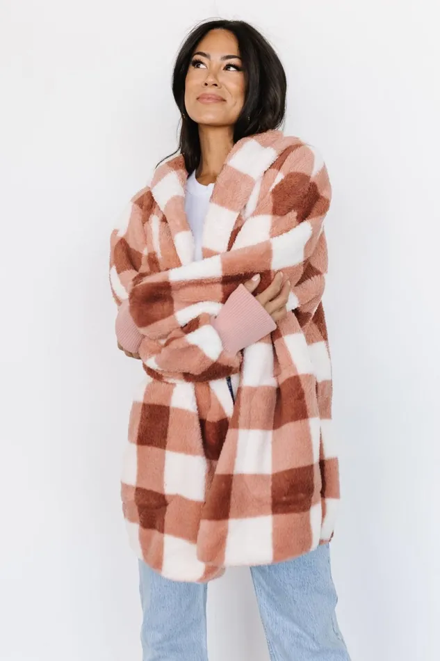Women Outerwear Baltic Born Lincoln Teddy Cardigan Berry White Women Outerwear Baltic Born Lincoln Teddy Cardigan Berry White