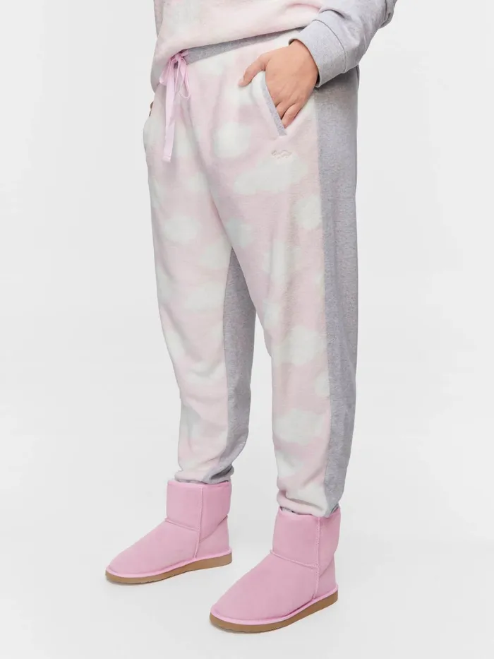 Women PA Plus Cloud Cuddle Fleece Track Pj Pant Multi Peter Alexander Online Only Styles