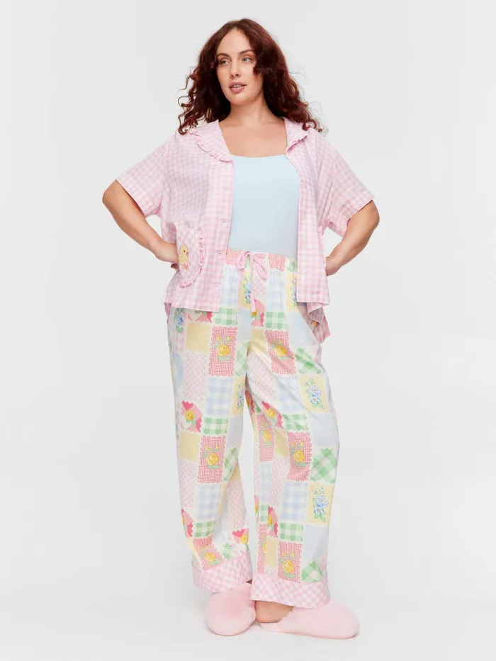 Women PA Plus Patchwork Fashion Pj Pant Multi Peter Alexander Pants