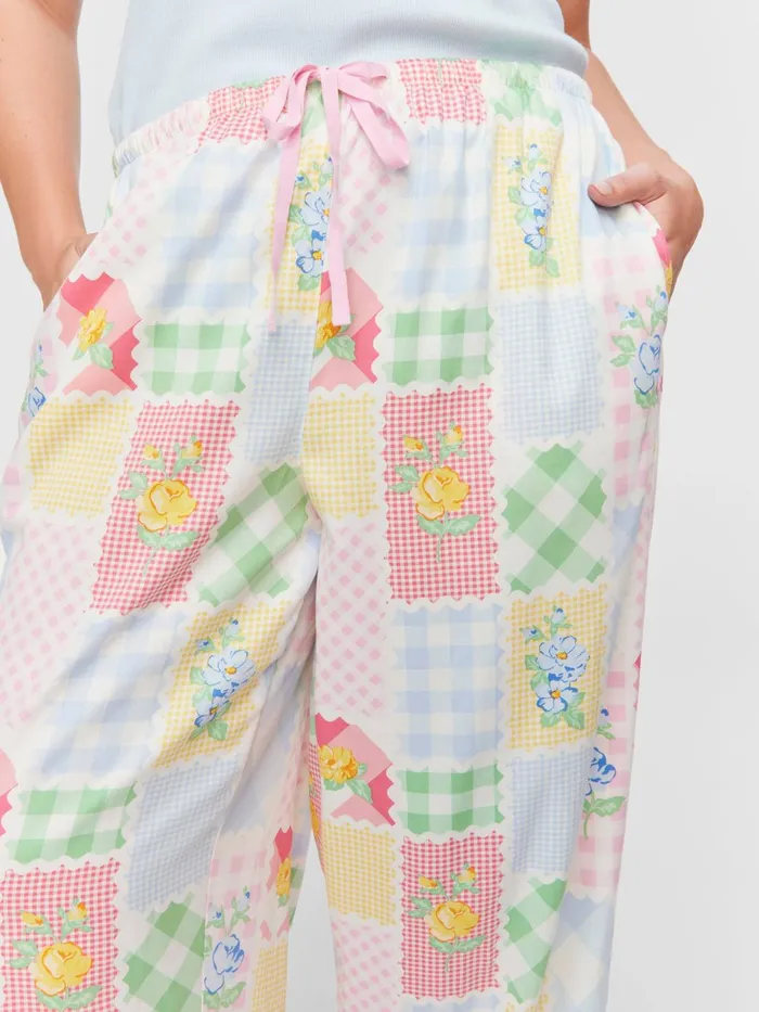 Women PA Plus Patchwork Fashion Pj Pant Multi Peter Alexander Pants