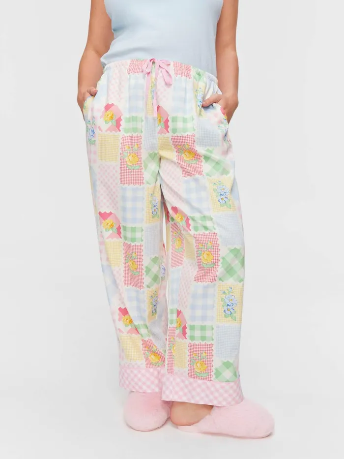 Women PA Plus Patchwork Fashion Pj Pant Multi Peter Alexander Pants