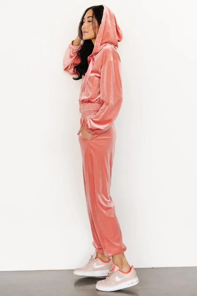Women Pants Baltic Born Bewitched Velvet Jogger Pants Pink Women Pants Baltic Born Bewitched Velvet Jogger Pants Pink
