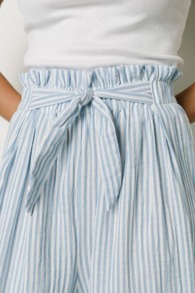 Women Pants Baltic Born Delphi Wide Leg Pants Blue Stripe Women Pants Baltic Born Delphi Wide Leg Pants Blue Stripe
