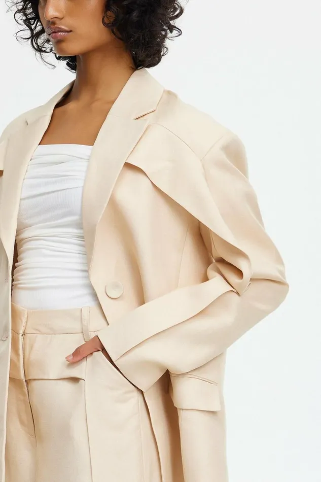 Women PENRITH JACKET Champagne Acler Outerwear
