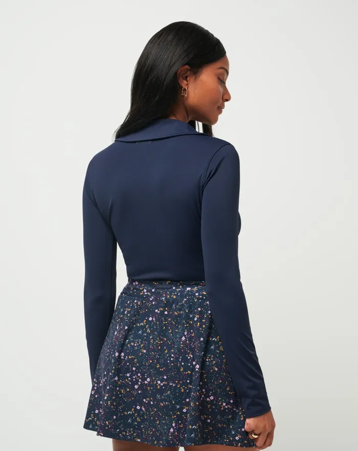 Women Polos TravisMathew WHERE IT COUNTS POLO Navy Blazer