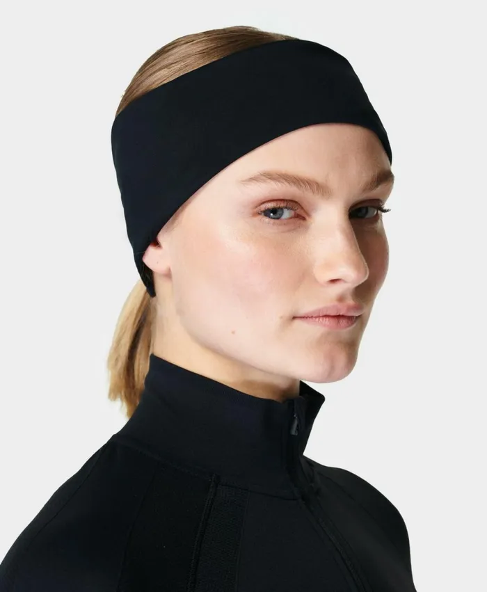 Women Power Headband 20 Black Sweaty Betty Hats Scarves Gloves