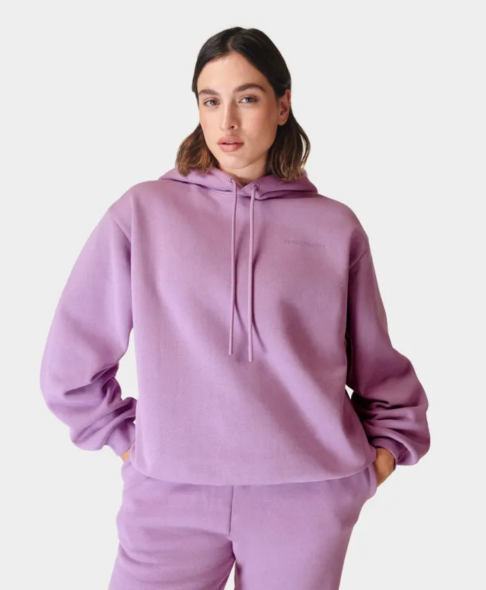Women Powerhouse Hoody Lily Purple Sweaty Betty Jumpers Hoodies