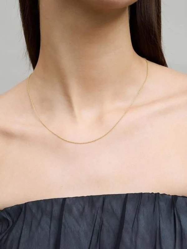 Women Princess Chain Necklace 8211 Brush Gold CHARLES and KEITH Necklaces