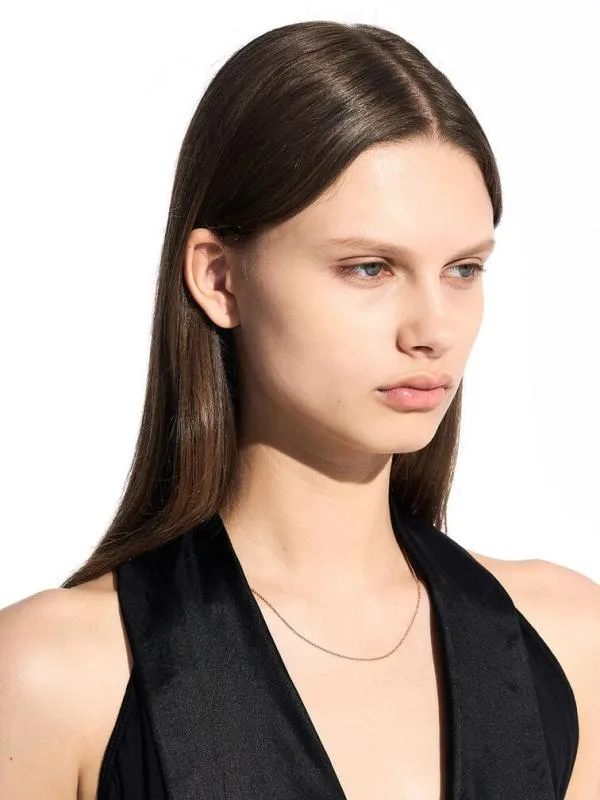 Women Princess Chain Necklace 8211 Rose Gold CHARLES and KEITH Necklaces