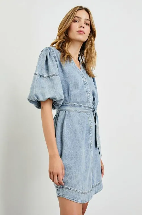 Women Rails Denim Kingsley Dress Faded Indigo Women Rails Denim Kingsley Dress Faded Indigo