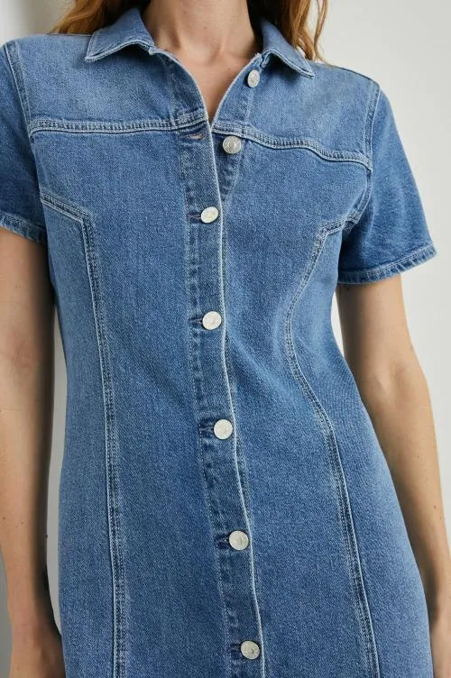 Women Rails Denim Pasadena Dress Cadet Blue Women Rails Denim Pasadena Dress Cadet Blue