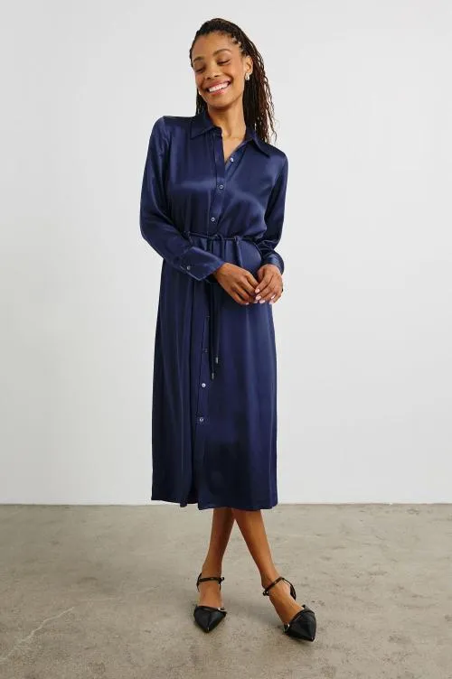 Women Rails Dresses and Rompers Anina Dress Navy Women Rails Dresses and Rompers Anina Dress Navy