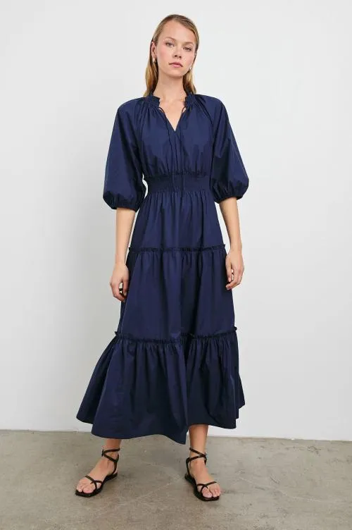 Women Rails Dresses and Rompers Caterine Dress Navy Women Rails Dresses and Rompers Caterine Dress Navy