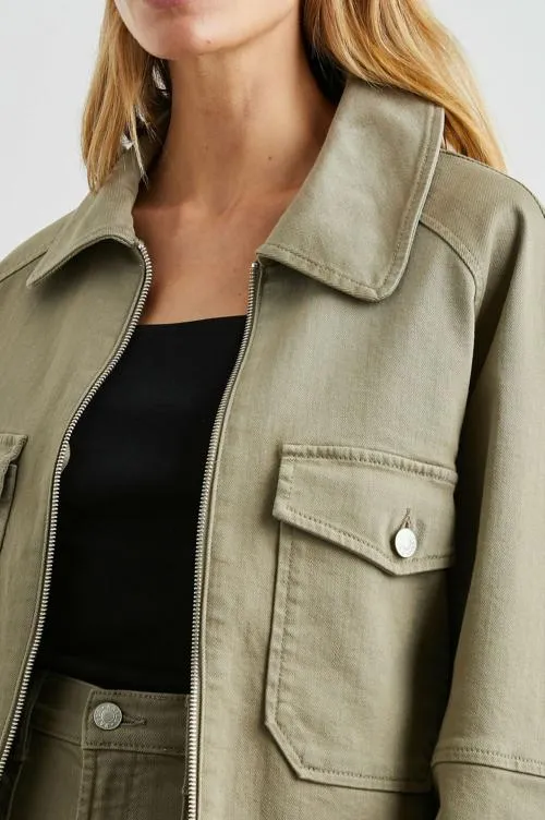 Women Rails Jackets and Coats Cheyenne Jacket Washed Olive Women Rails Jackets and Coats Cheyenne Jacket Washed Olive