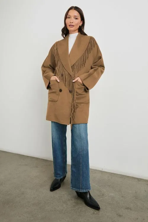 Women Rails Jackets and Coats Hugo Coat Camel