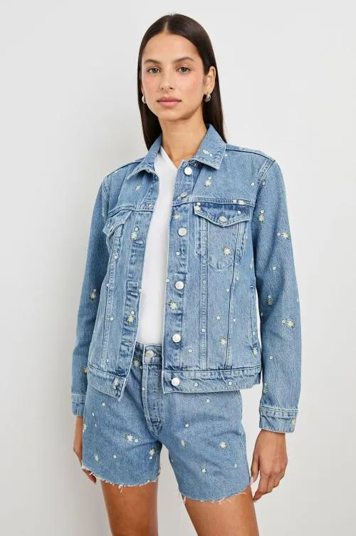 Women Rails Jackets and Coats Mulholland Jacket Indigo Floral