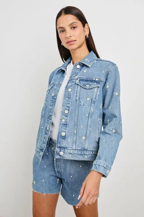 Women Rails Jackets and Coats Mulholland Jacket Indigo Floral Women Rails Jackets and Coats Mulholland Jacket Indigo Floral