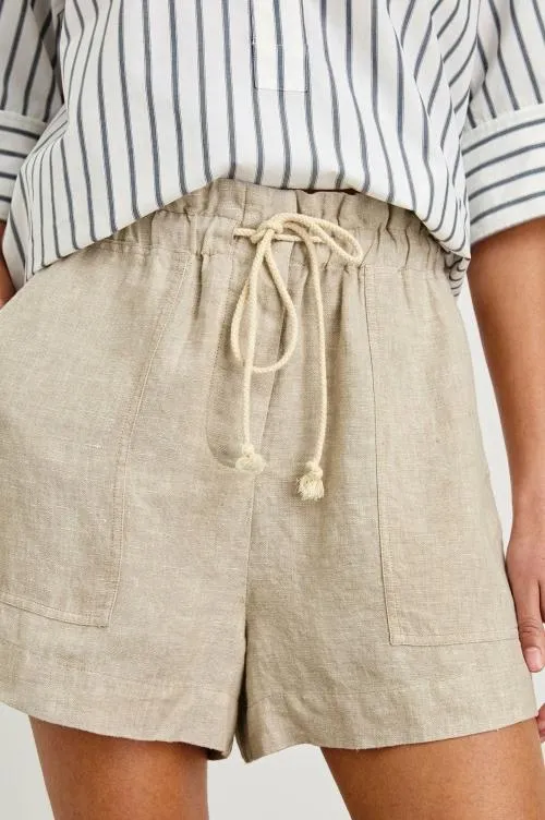 Women Rails Pants and Shorts Foster Short Heathered Flax