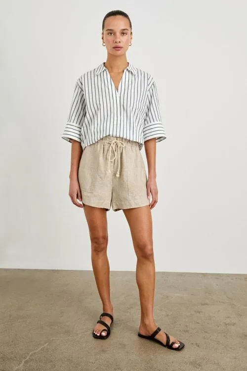 Women Rails Pants and Shorts Foster Short Heathered Flax