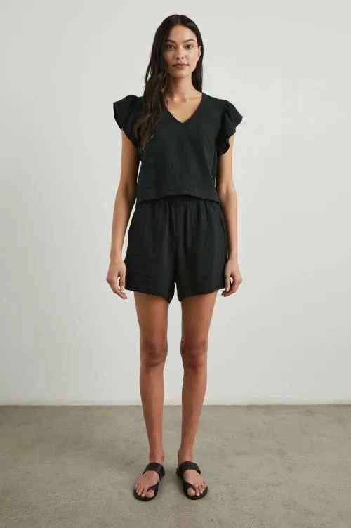 Women Rails Pants and Shorts Leighton Short Black