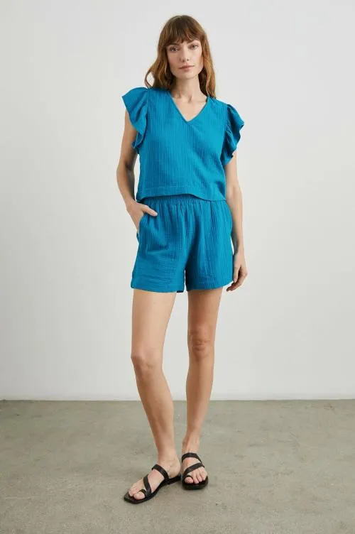 Women Rails Pants and Shorts Leighton Short Turkish Tile
