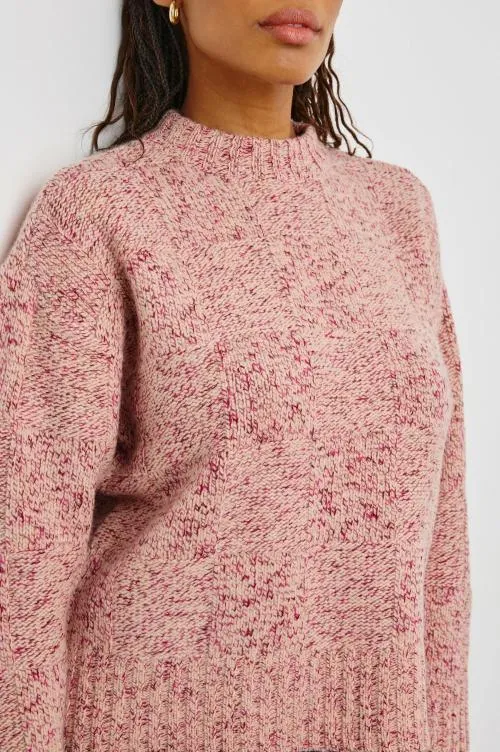 Women Rails Sweaters Rio Sweater Rose Women Rails Sweaters Rio Sweater Rose