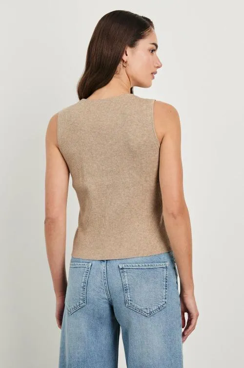 Women Rails Sweaters Rosa Vest Oatmeal Women Rails Sweaters Rosa Vest Oatmeal