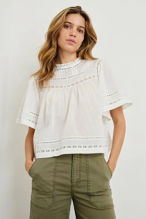 Women Rails Tops Daisy Top White