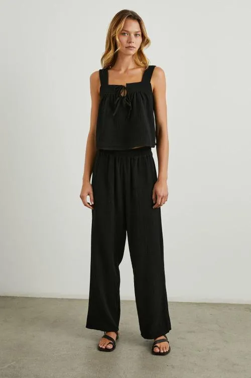 Women Rails Tops Enya Top Black Gauze Women Rails Tops Enya Top Black Gauze