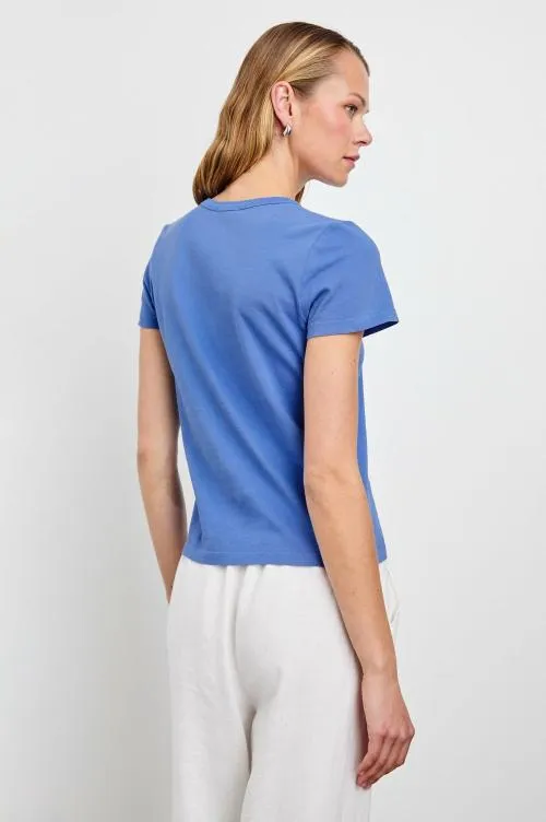 Women Rails Tops Fitted Crew Tshirt Rails Riviera Women Rails Tops Fitted Crew Tshirt Rails Riviera