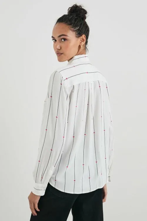 Women Rails Tops Kathryn Shirt Striped Hearts Women Rails Tops Kathryn Shirt Striped Hearts