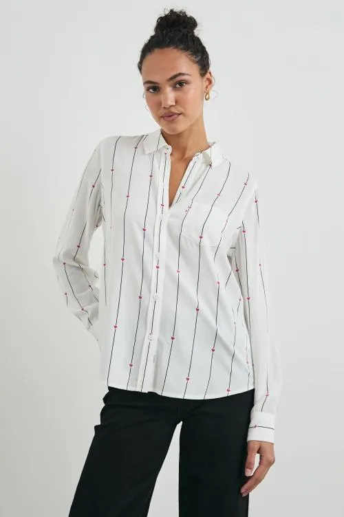 Women Rails Tops Kathryn Shirt Striped Hearts Women Rails Tops Kathryn Shirt Striped Hearts